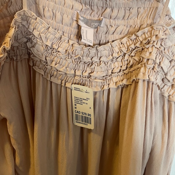 Forever 21 Cold Shoulder Top - Picture 7 of 8